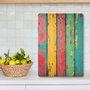 Hermia Tabla de Cortar de Vidrio Templado Multicolor 30x40 cm Ckt25 - 3040